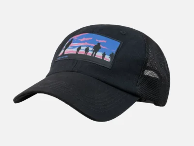 Direct Action, Sunset Feed Cap - Cotton - Black