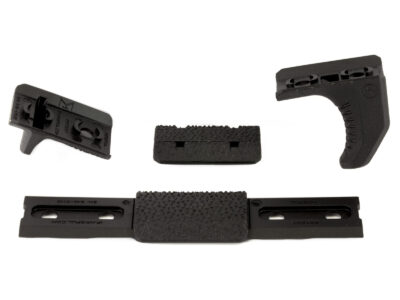 Magpul, M-LOK Hand Stop Kit, Includes one M-LOK Hand Stop, one M-LOK Index Panel, and one M-LOK Rail Cover Type 2